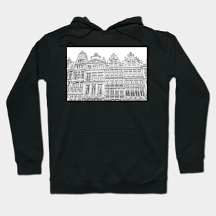 Brussels pendrawing Hoodie